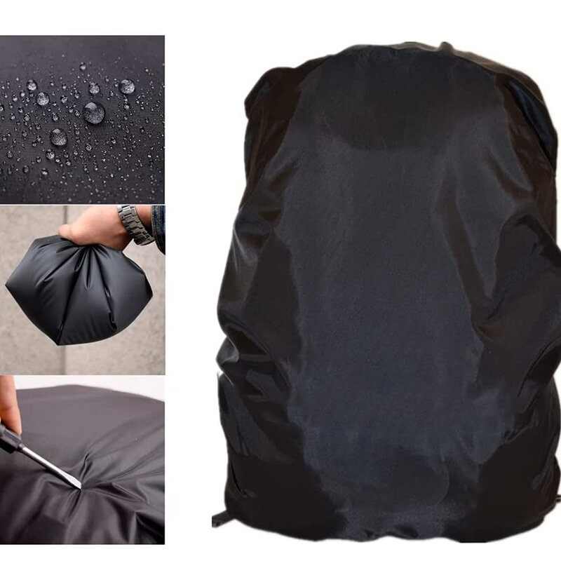 20l-70l mochila capa de chuva à prova dmultiágua multiuso enfermeira padrão impressão ajustável portátil ao ar livre esporte ciclismo caso saco