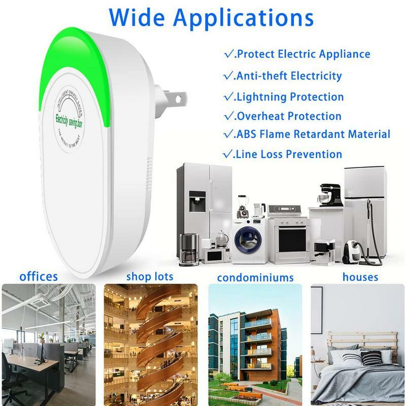 Power Factor Saver Device para Home and Office Market, Electric Power Saver, Energy Saving Device, Economista