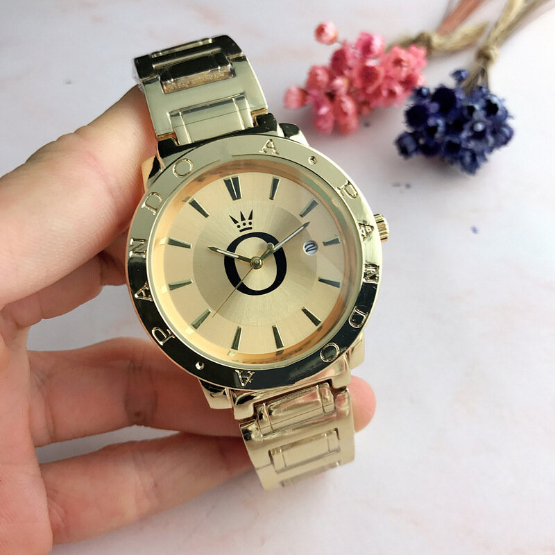 2024 orologi da donna ginevra famoso marchio di lusso moda donna orologio in oro orologio al quarzo da donna casual orologio da donna