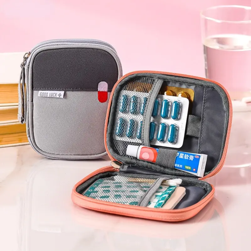Erste Hilfe Medizinische Kit Travel Outdoor Camping Nützliche Mini Medizin Lagerung Tasche Camping Notfall Überleben Tasche Pille Fall