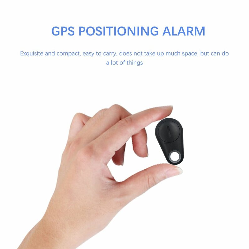 เครื่องติดตาม GPS อัจฉริยะขนาดเล็กป้องกันการสูญหายมีสัญญาณเตือนเครื่องหาตำแหน่งบอกตำแหน่งแบบไร้สายกระเป๋าสตางค์4.0แบบไร้สาย