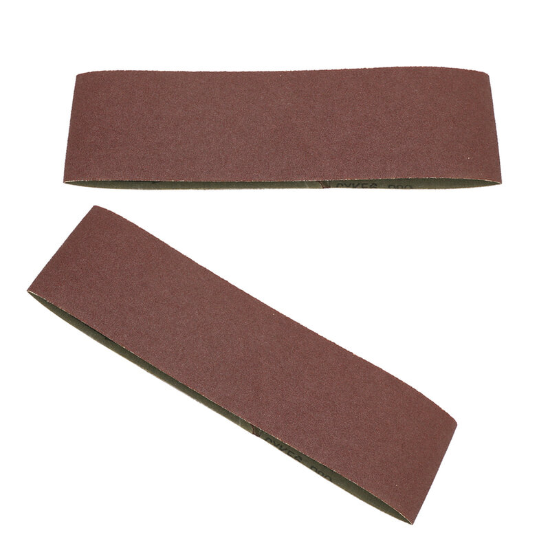 10 pces 75x457mm 40-800 grit lixando cintos abrasivo lixamento faixa de tela para madeira metal macio polimento moagem abrasiva cinto