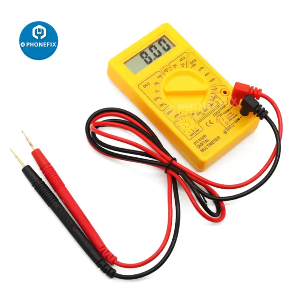 Universal-LCD-Multimeter für die Reparatur von Motherboards für Mobiltelefone Digitales Multimeter ohne Batterie zur Messung des Spannungs werkzeugs