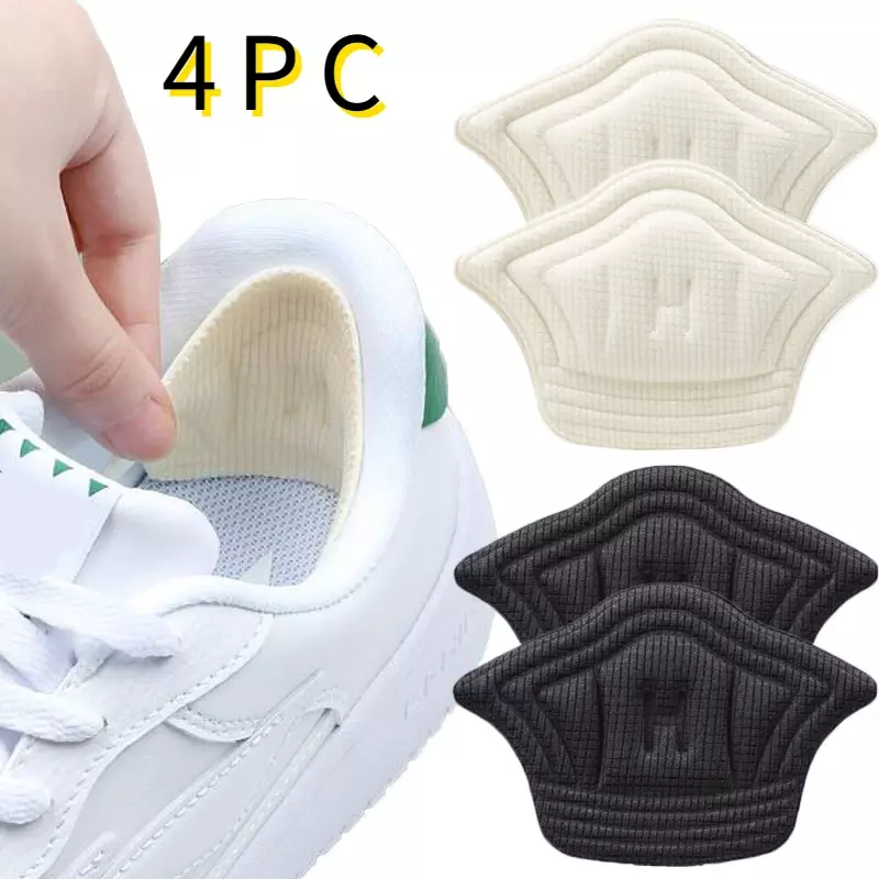 Almohadillas de parche para zapatos deportivos, almohadillas protectoras para el talón, antidesgaste, calcomanías para aliviar el dolor, 2 o 4 unidades