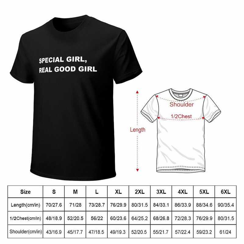 Camiseta de manga corta con estampado de animales para hombre, camisa con estampado de chica especial, REAL GOOD