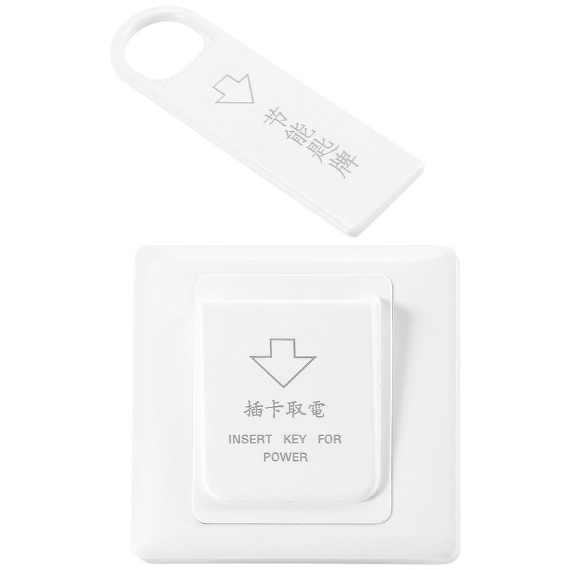 High Grade Hotel Magnetic Card Switch Energy Saving Switch Insert Key For Power