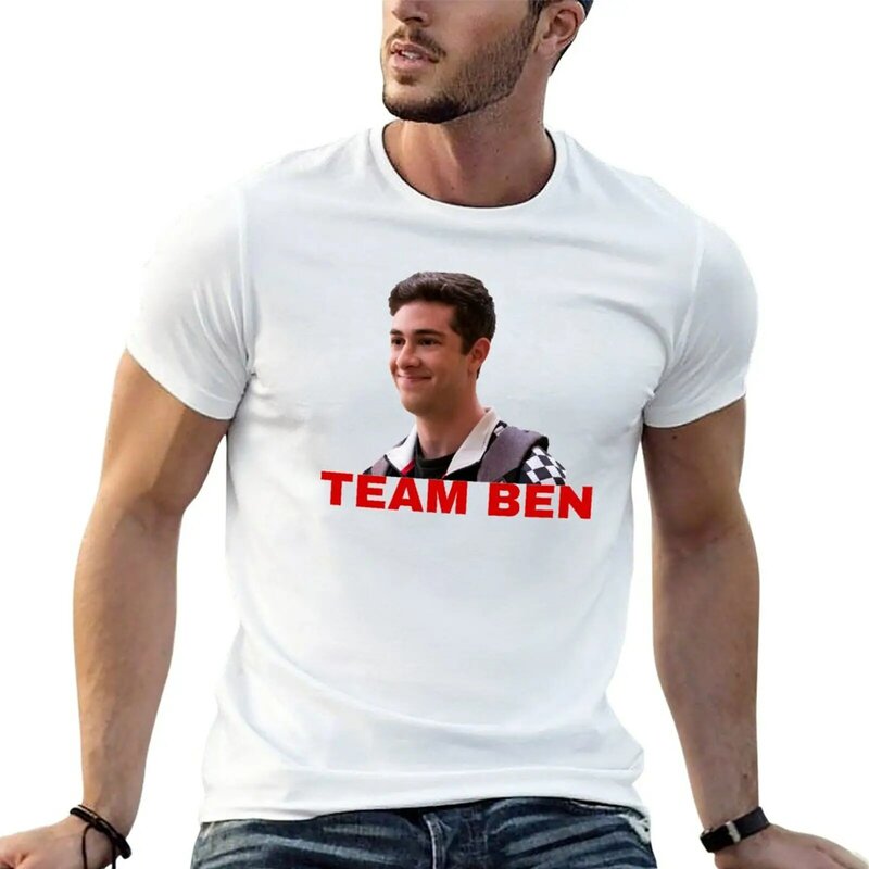 T-shirt Team Ben pour homme, T-shirt mignon et humoristique, Never Have I Ever, Nouveau