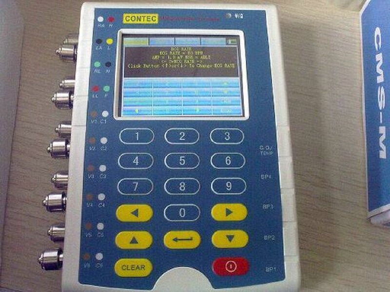 Portable Contec Touch MS400 Multi-parameter Patient Simulator,ECG Simulato