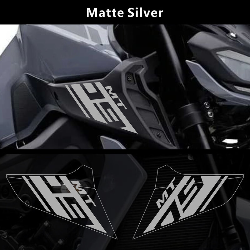 AnoleStix Reflective Motorcycle Logo Set Emblem Decals For YAMAHA MT09 MT-09 SP 2017 2018 2019 2020