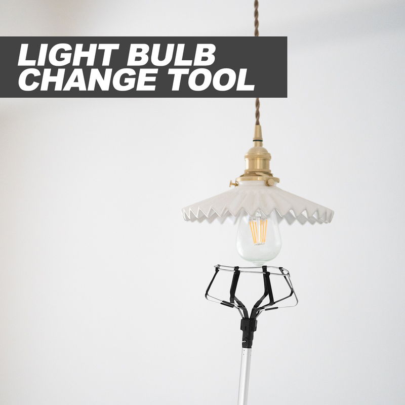 Lampadina cambia soffitti alti luci da incasso lampadina da incasso strumento per il cambio della lampadina estensione telescopica per la rimozione della lampadina
