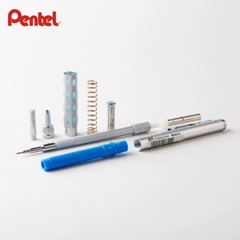 Механический карандаш для рисования Pentel GraphGear 1000, 1 шт., механический карандаш для студентов, механический карандаш 0,3, 0,5, 0,7, 0,9 мм нелегко сломать