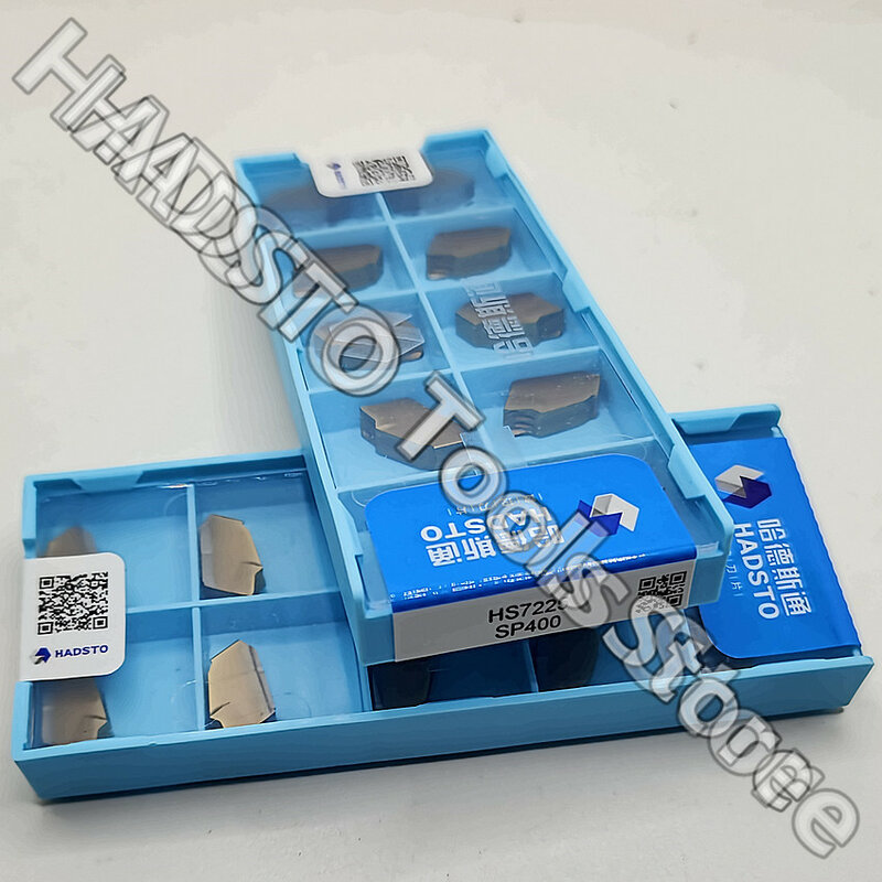 SP300 HS7225/SP400 HS7225 SP300 SP400 HADSTO CNC carbide inserts Single head Slotted inserts inserts Cut off For Stainless steel