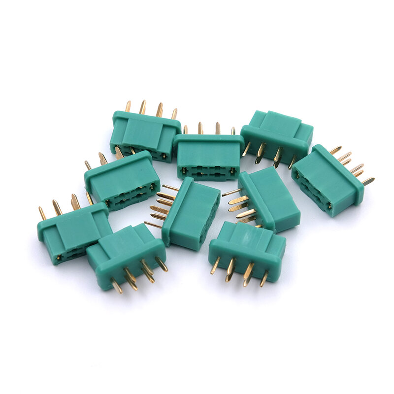 Amass MPX6 MPX 6 Pin Male Female Plug Connector Gold Plating 30A Plug For RC Glider Plane Drone Toys DIY Tool Parts