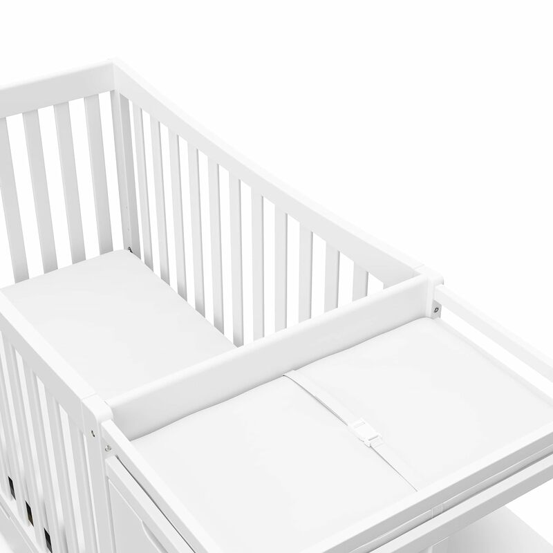 Certified, Attached Changing-Table, and Water-Resistant Changing Pad
