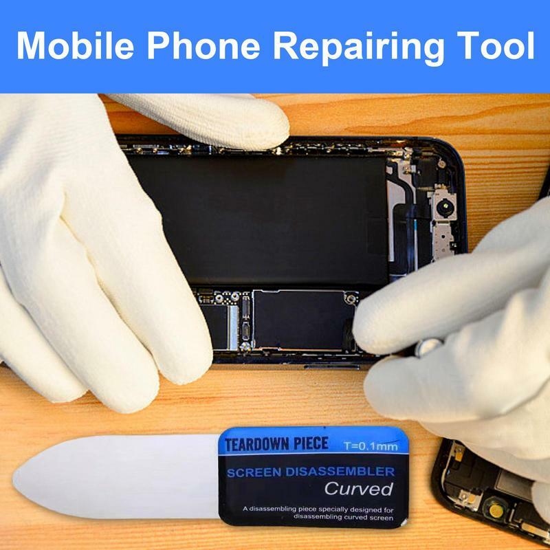 Stahl Metall Handy Reparatur werkzeug ultra dünne flexible Handy gebogen LCD-Bildschirm zerlegen Öffnung Pry Card Tool