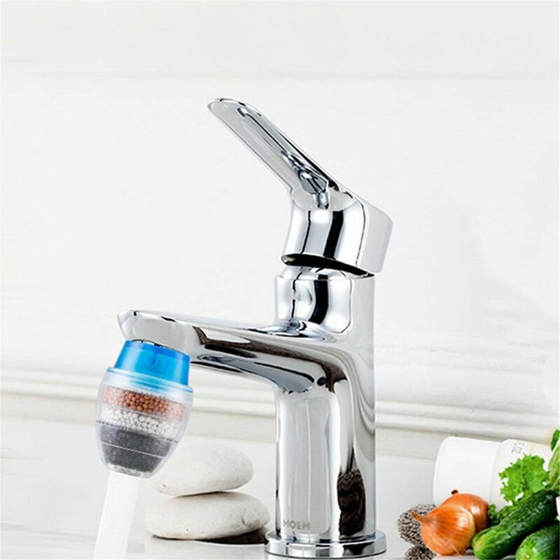 Faucet Water Filter Purifier Kitchen Faucet Filtration Activated Carbon Removes Heavy Metal Thinner Water Softener Cartridge