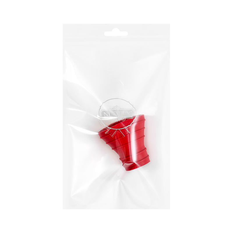 NUOLUX Ball Pick-up Grabber ventosa in gomma per Putter Grip accessorio professionale (rosso)