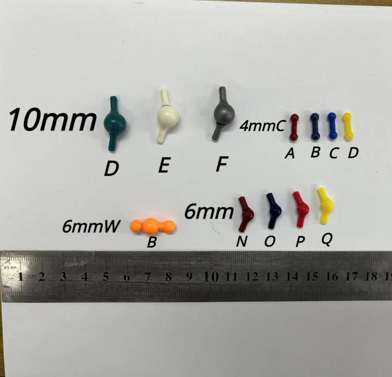 EVA 피그마 야마구치 피규어용 조인트, DIY 볼 조인트, 움직이는 SHF 피그마 마펙스 부품, 4-10mm