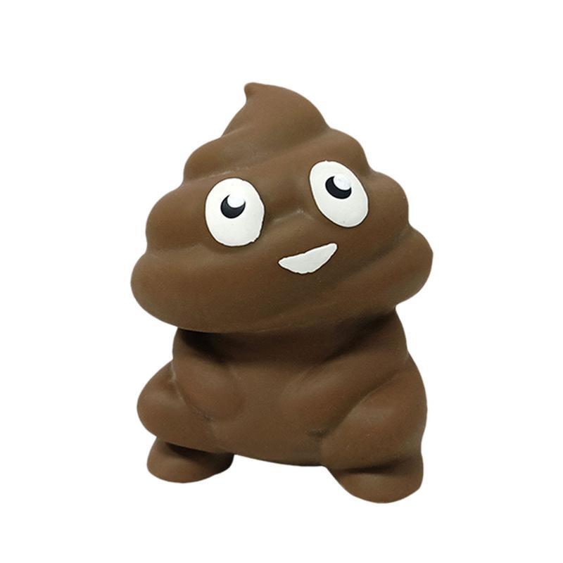 Poop Stress Toy Squeezy Stress Toys Tear Resistant Elastic Novelty Stress Balls For Kids For Home Party Stocking Stuffers Stress