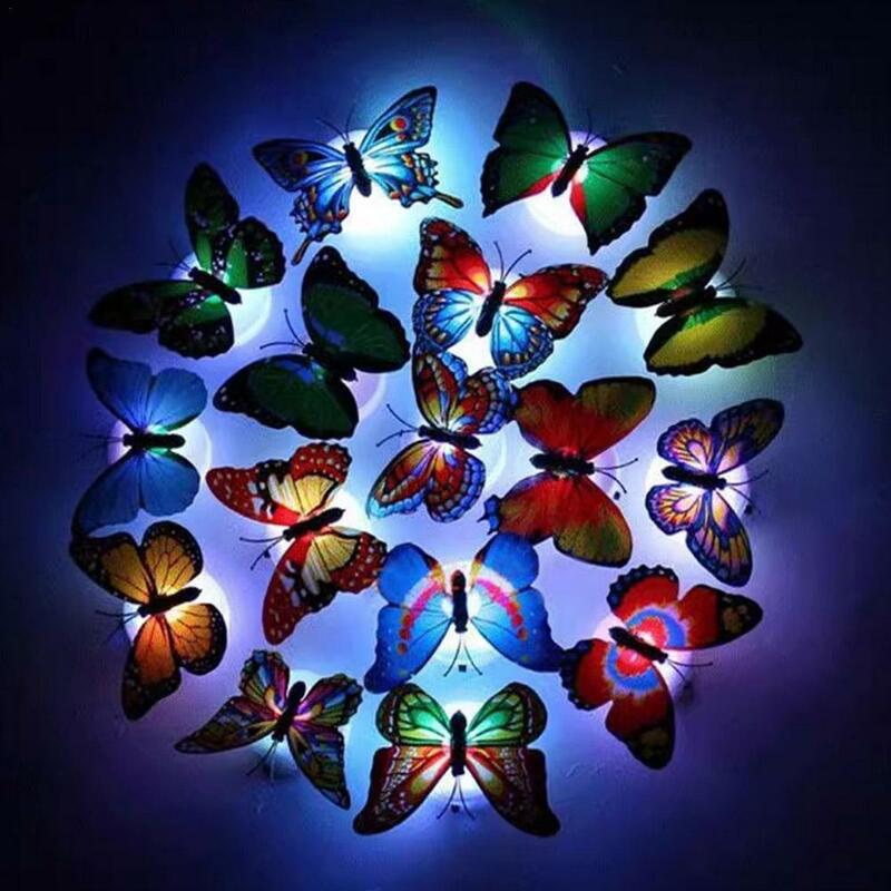 10 шт., настенные светильники-бабочки