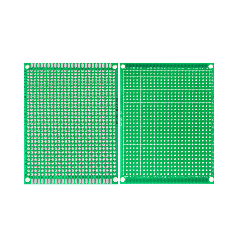 단면 PCB 보드 7x9CM 프로토타입 보드 10 개, 녹색 범용 회로 기판 DIY 키트