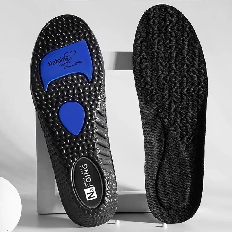 Bantalan sepatu meningkatkan tinggi, bantalan silikon busa memori penopang lengkungan ortopedi Olahraga Lari