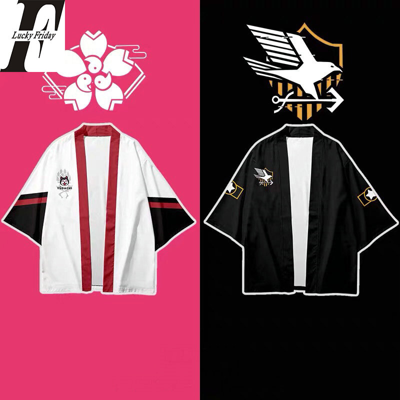 Harajuku Spiel Azur Lane Kawaii 3d Kimono Shirt Mantel Cosplay Mode Männer Frauen Sieben Punkt Hülse Tops Jungen Mädchen Strickjacke jacken