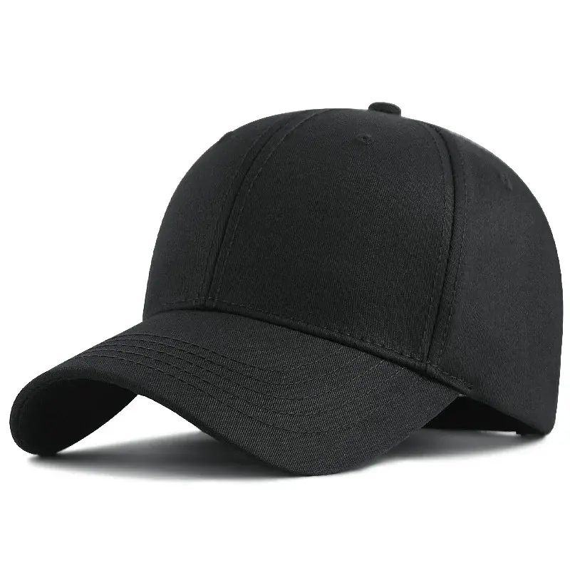 남녀공용 오버사이즈 XXL 야구 모자, 큰 머리용 조절 가능 아빠 모자, 초대형 로우 프로파일 골프 모자, 남성용 10 가지 색상 모자