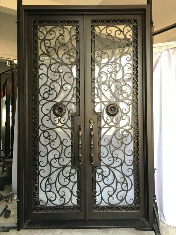 Железная дверь наилучшего качества, домашняя изогнутая одинарная двойная основная входная дверь, входная дверь, кованая цена