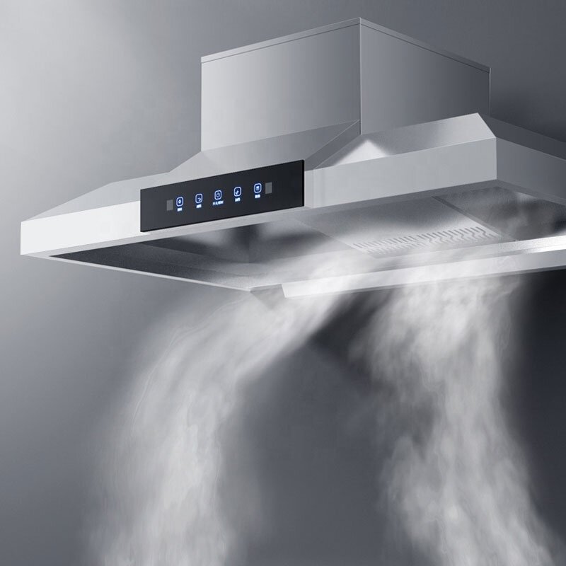 Factory Wholesale Commercial Range Hood Multi Functional Kitchen Smoke Extractor Explosive Suction