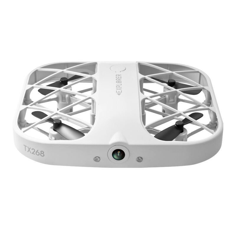 Heißer Verkauf h107 4k Gitter Echtzeit-Bild übertragung Luft Selfie Drohne Tasche Quadcopter mit Kamera Kinder Flugzeuge für Anfänger