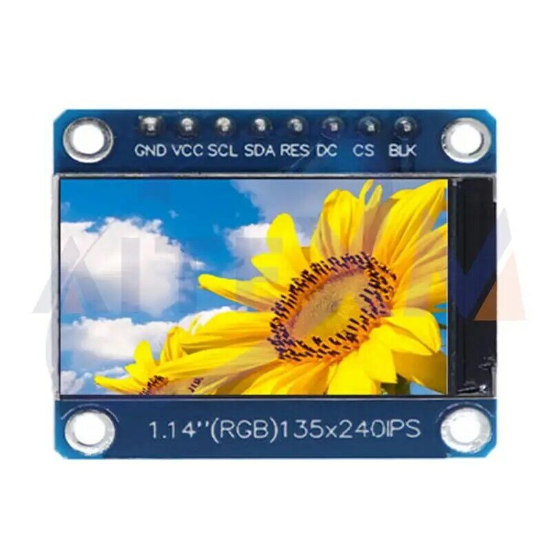 1.14 بوصة IPS OLED وحدة عرض شاشة LCD 135*240 RGB TFT لاردوينو ST7789 LCD مجلس SPI كامل اللون HD OLED 8pin لتقوم بها بنفسك