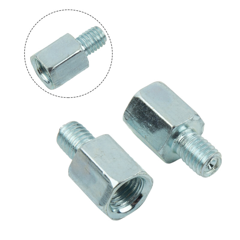 10mm To 8mm Mirror Adapter 2 Pcs Accessories Female To Male Motorcycle Threaded High Quality Durable Brand New