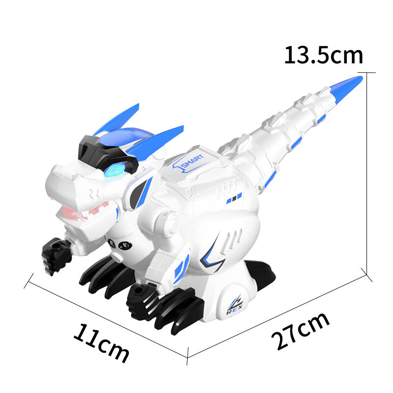 Remote Control Dinosaur Toys for Kids 2.4Ghz RC Dinosaur Robot Toy with Verisimilitude Sound for Kids Boys Girls Children's Gift