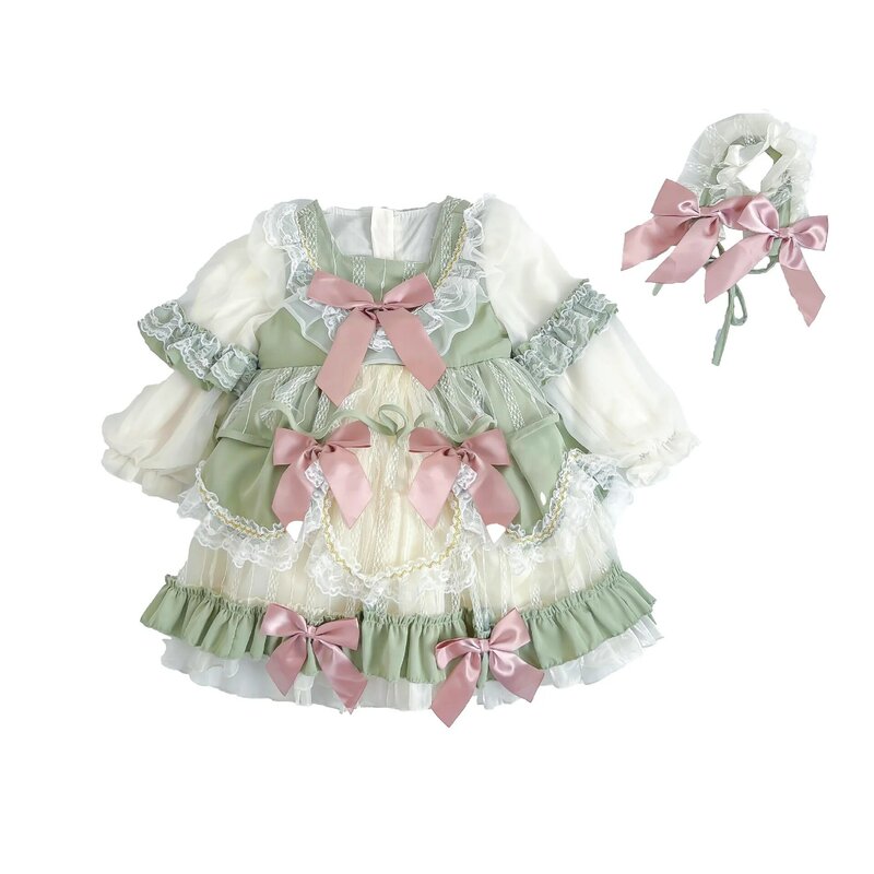 Robe de princesse Lolita pour fille, tenue menstruelle pour enfant
