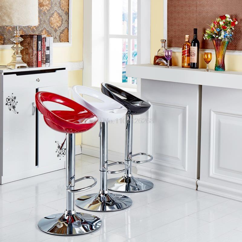 2 sztuk/zestaw stołek barowy krzesło kuchenne wypoczynek skórzany regulowany podnośnik gazowy nowoczesny salon Home Office krzesło kuchenne HWC