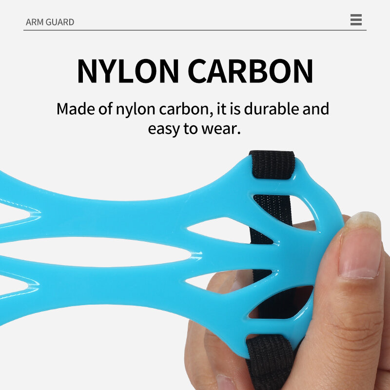 Ochraniacz na ramię łucznicze Nylon Carbon 5 opcje kolorystyczne przedramienia ochraniacz na nadgarstek polowanie na strzelanie profesjonalne zawody akcesoria