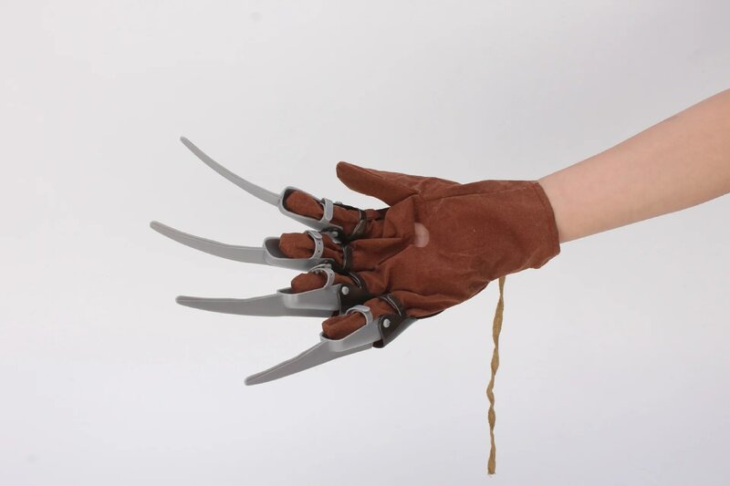 Horror Halloween Cosplay Gloves Movie Freddy Krueger Handwear Party Costumes Props