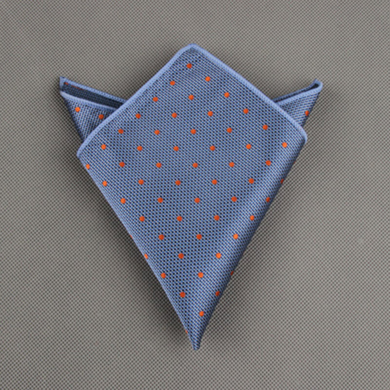 Fashion Suits Pocket Square For Men Business Chest Towel Hanky Gentlemen Plaid Hankies Classic Suit Napkin Handkerchief Accessor