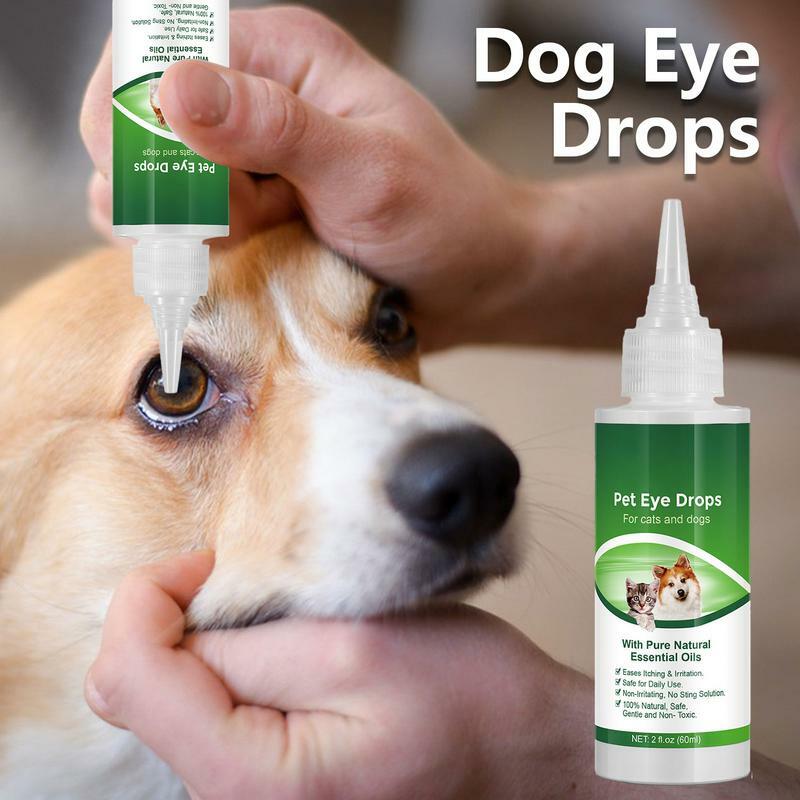 Confortável Pet Eye Cleaning Liquid para gatos e cães, Removedor de manchas, Inofensivo, Eficaz, Eficaz, Suprimentos
