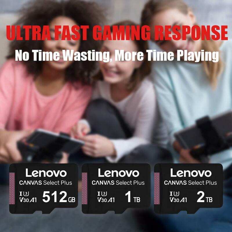 Lenovo-スマートフォンドローン用フラッシュメモリーカード、マイクロカード、tfカード、最大100 mbps、2テラバイト、1テラバイト、128GB