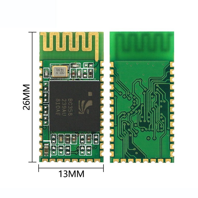 Microcontrolador sem fio Bluetooth Serial, Hc-06, conectado ao microcontrolador 51, Csr, 1Pc