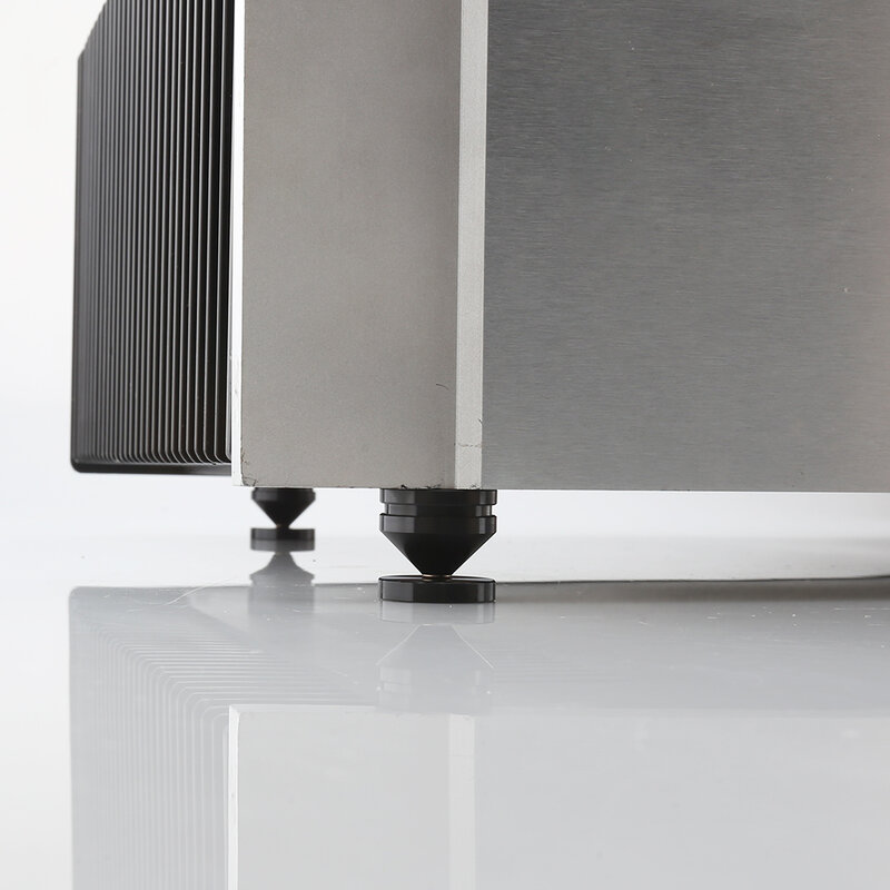 Audiocrast ft1934 4 / 8 Set speaker alas kaki berdiri bantalan kaki paduan aluminium logam kerucut paku lantai kaki M23 * 20