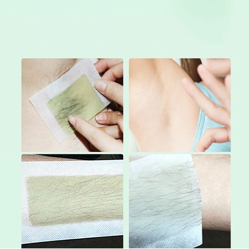 Double Sided Hair Removal Wax Strips for Leg Body Face Leg Body Skin Care Facial Lip Wax Strips