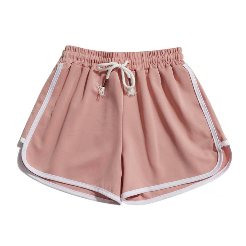 Fashion Women Shorts Loose Fit Breathable All-match Casual Mid Waist Short Pants