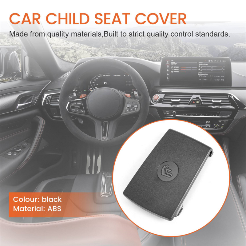 Car Rear Child Seat Fixing ISOFix Cover for 3 Series F35 F30 F31 F20 F22 F80 M3 F34 X1 E84 E90 E87 52207319686