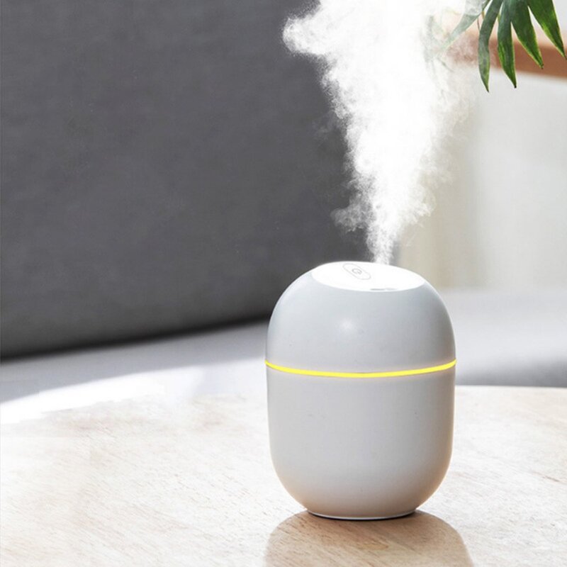 220ml Mini Luftbe feuchter USB ätherisches Öl Diffusor Auto Reiniger Aroma Anion Nebel Maker mit romantischen Licht Haushalts gerät