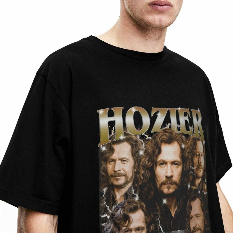 Hozier Meme Bootleg Accessoires T-Shirts Voor Mannen Vrouwen Hozier Hommage Hp Fan Cadeau Nieuwigheid Puur Katoen New Arrival Tees