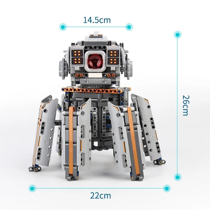 Khuôn Mẫu Vua Thân Lập Trình Thông Minh Robot Điều Khiển Từ Xa Tăng Cường Trẻ Em Gạch Xây Dựng Khối Trẻ Em Đồ Chơi Giáo Dục Quà Tặng