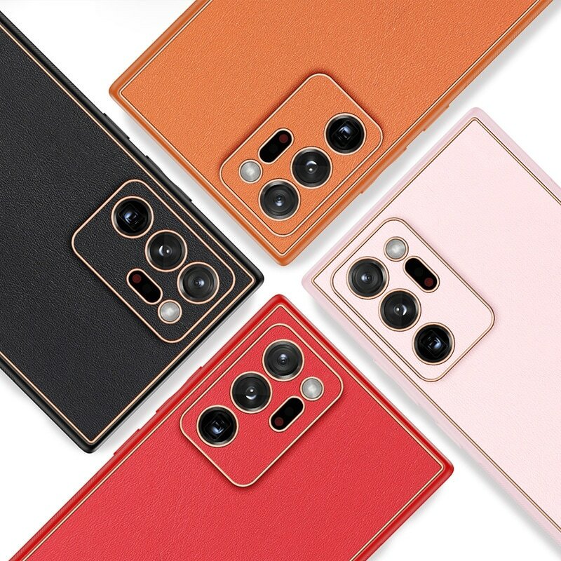 For Samsung Galaxy Note 20 Ultra Case Shockproof PU+TPU Protective Cover for Galaxy S21 S22 Ultra Galaxy Note 20 케이스 Dux Ducis